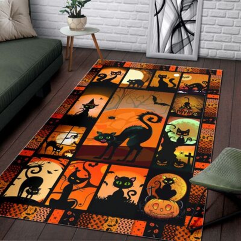 Cat In Halloween CLM2709024M Rug