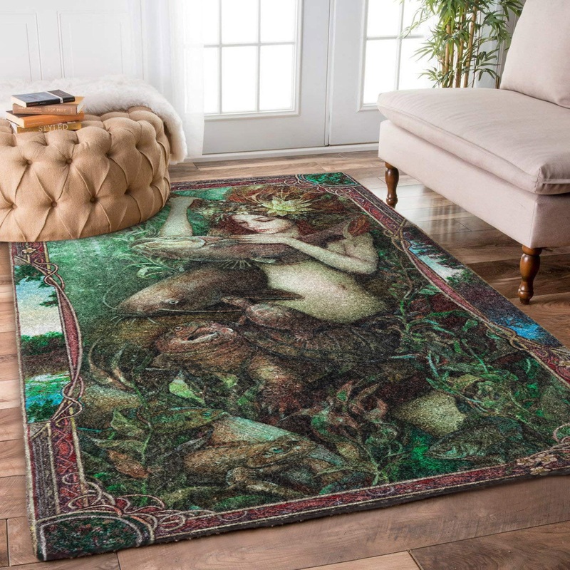 Celtic Mermaid And Water Creatures DD1110043R Rug
