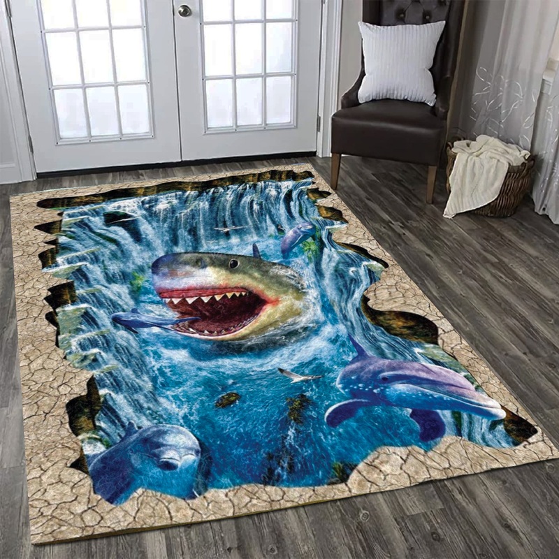Shark Carrying You CLM1110336M Rug