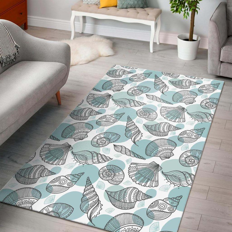Shell polynesian tribal CLA2810422R Rug