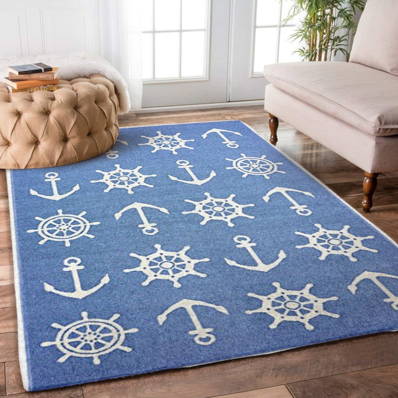 Ship Wheel Anchor CLP041066TM Rug