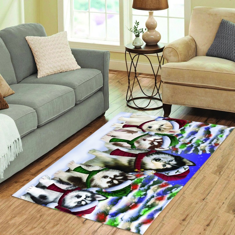 Siberian Huskies All CL18111871MDR Rug