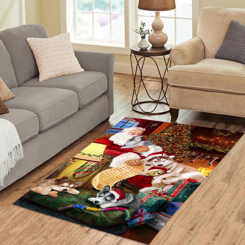 Siberian Husky CL18111879MDR Rug