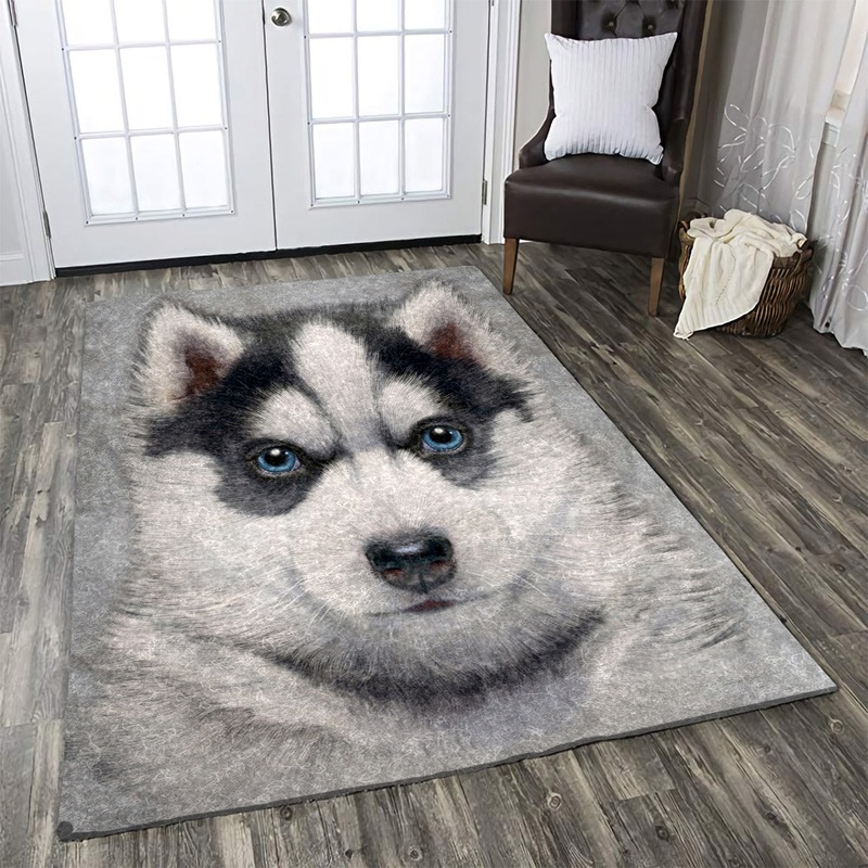 Siberian Husky Puppy HN1411029R Rug