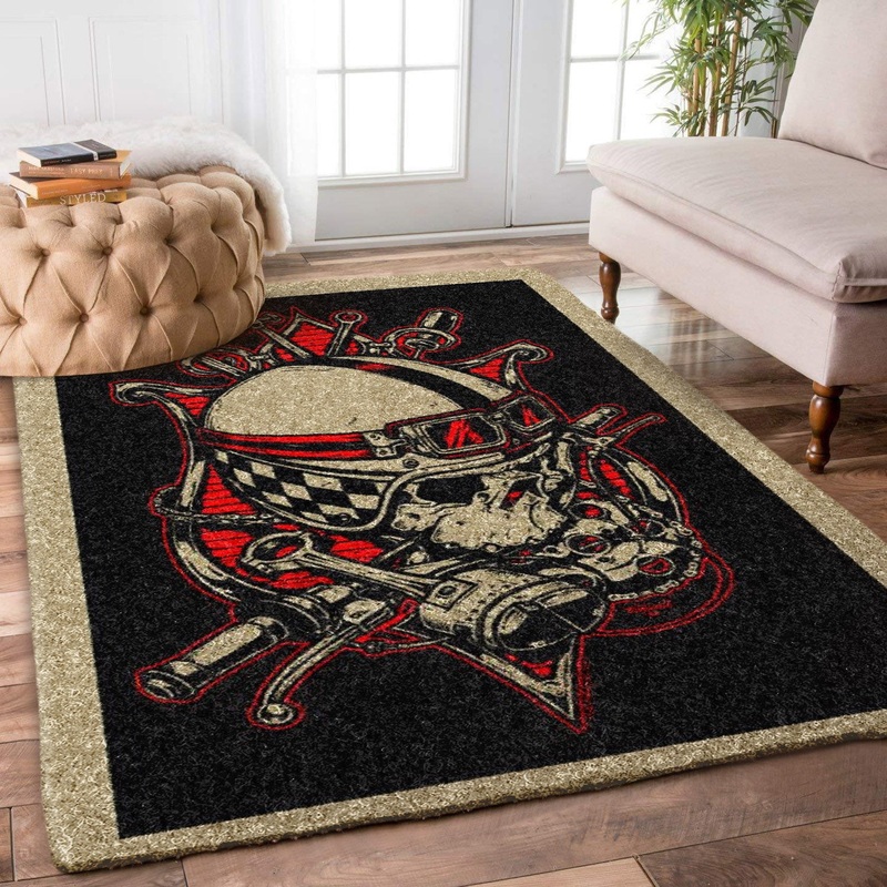 Skull Tattoo HN0210230R Rug