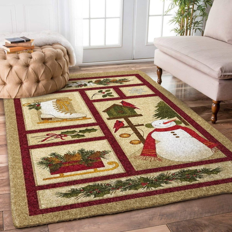 Snowman Christmas HN1710125R Rug