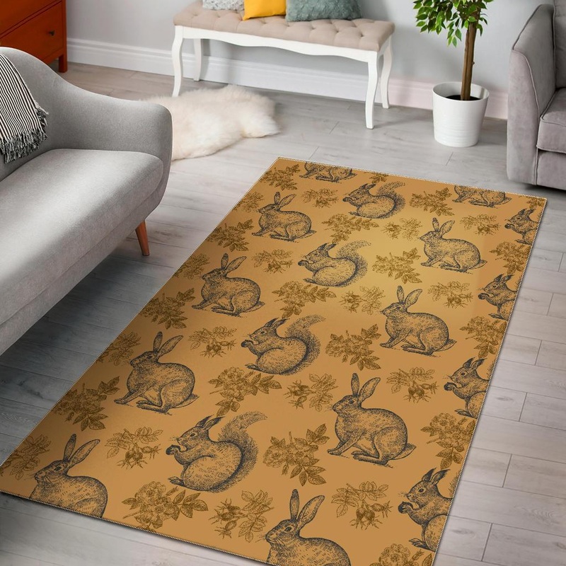 Squirrel Rabbit CL12101452MDR Rug