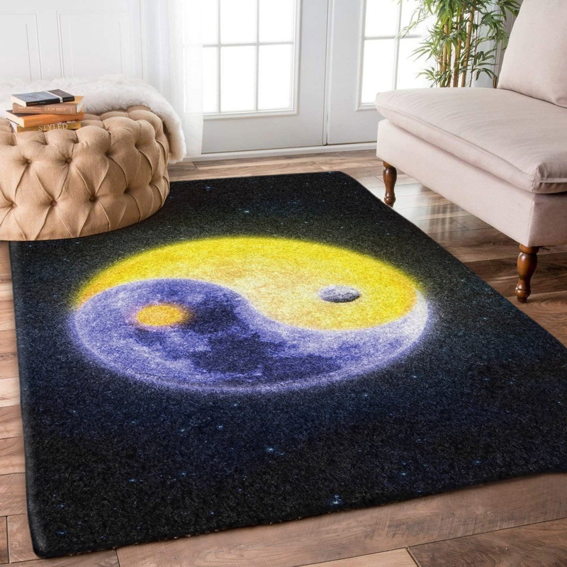 Sun And Moon With Yin Yang Style DN3010318R Rug