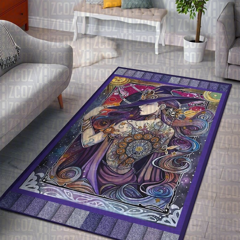 Tattoo Artist Girl Witch CL22110198MDR Rug
