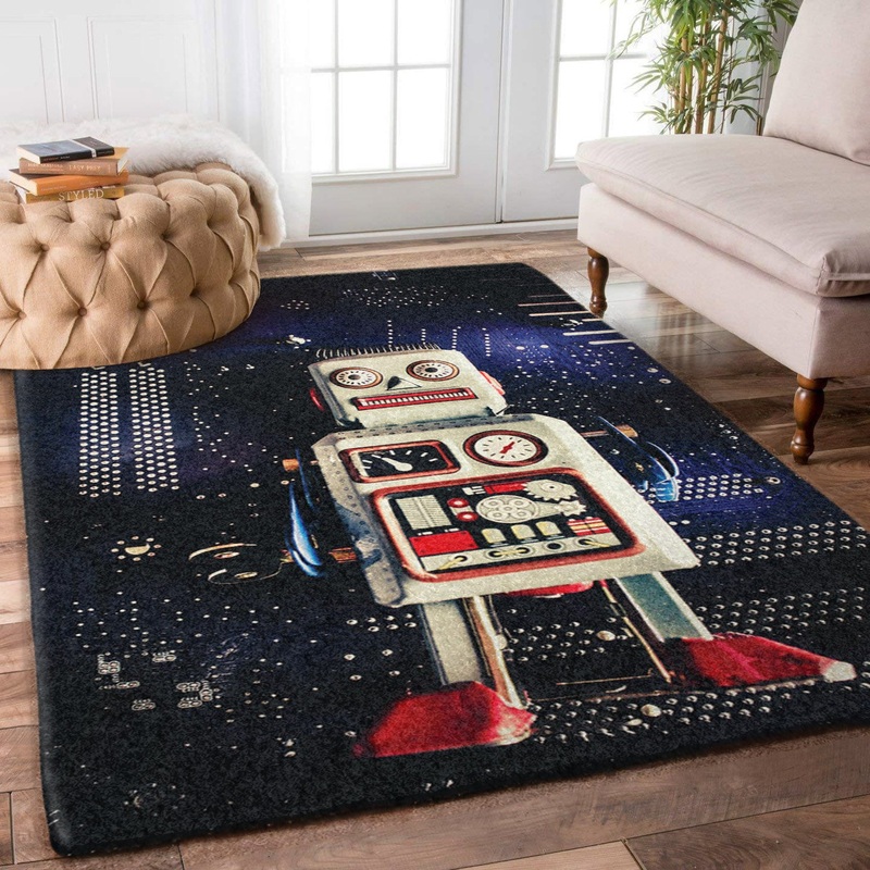Tin Toy Robots HM1610185M Rug