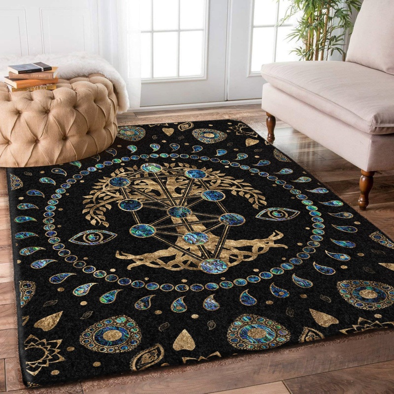 Tree Of Life Abalone And Gold HM2612351M Rug