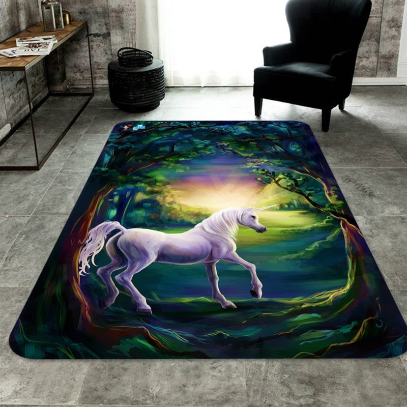 Unicorn In The Forest CLA0310253R Rug
