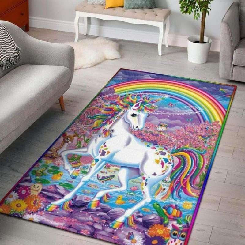 Unicorn With Rainbow CL05100039MDR Rug