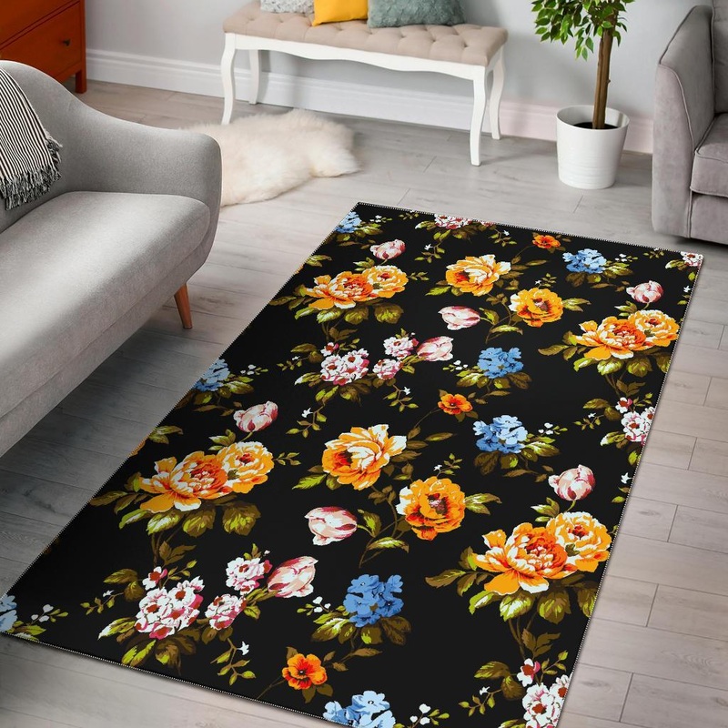 Vintage Floral Flower CL17100692MDR Rug