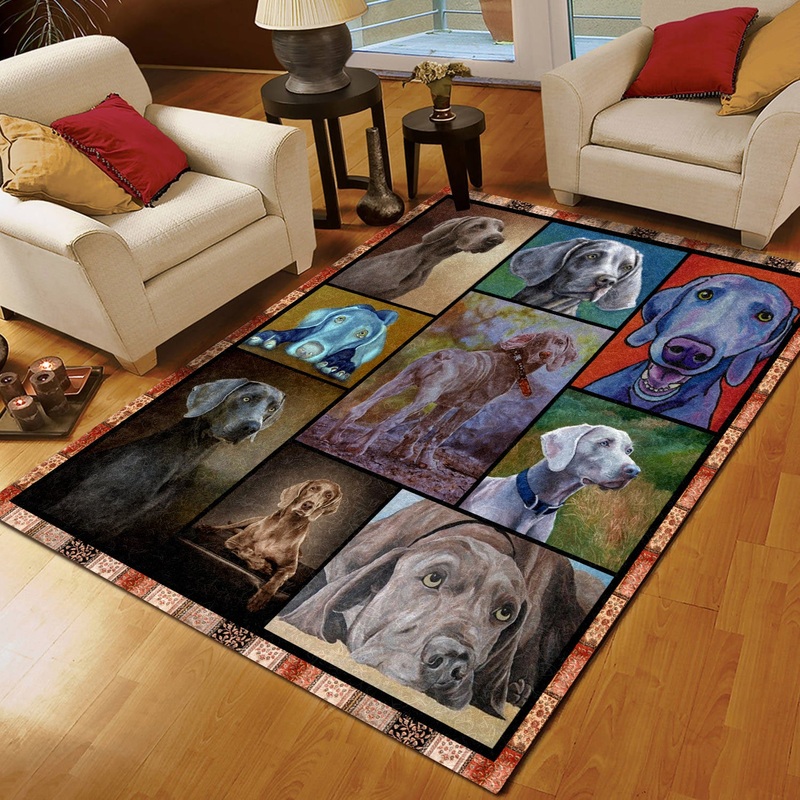 Weimaraner Dog CL31101439MDR Rug
