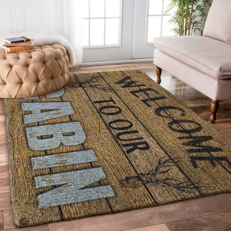Welcome To Our Cabin VD0611204R Rug