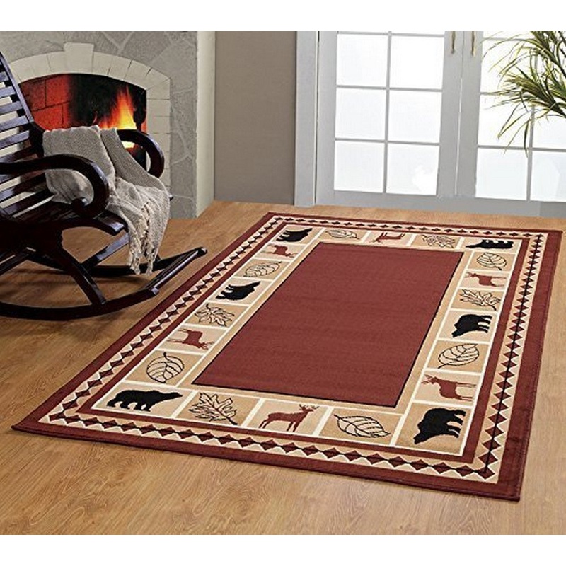 Wildlife Bear Moose CLM0310288M Rug