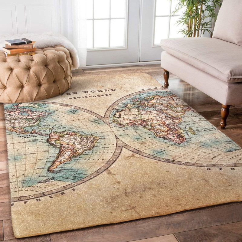 World Map CG1012201M Rug