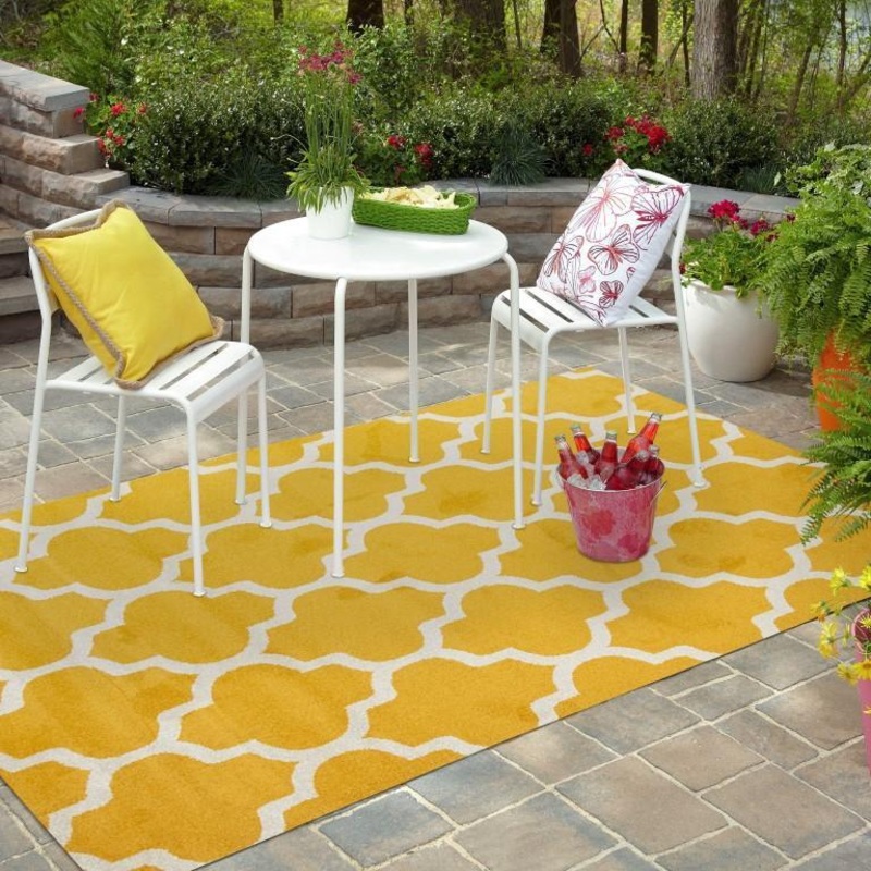 Yellow Modern CLA2509429R Rug