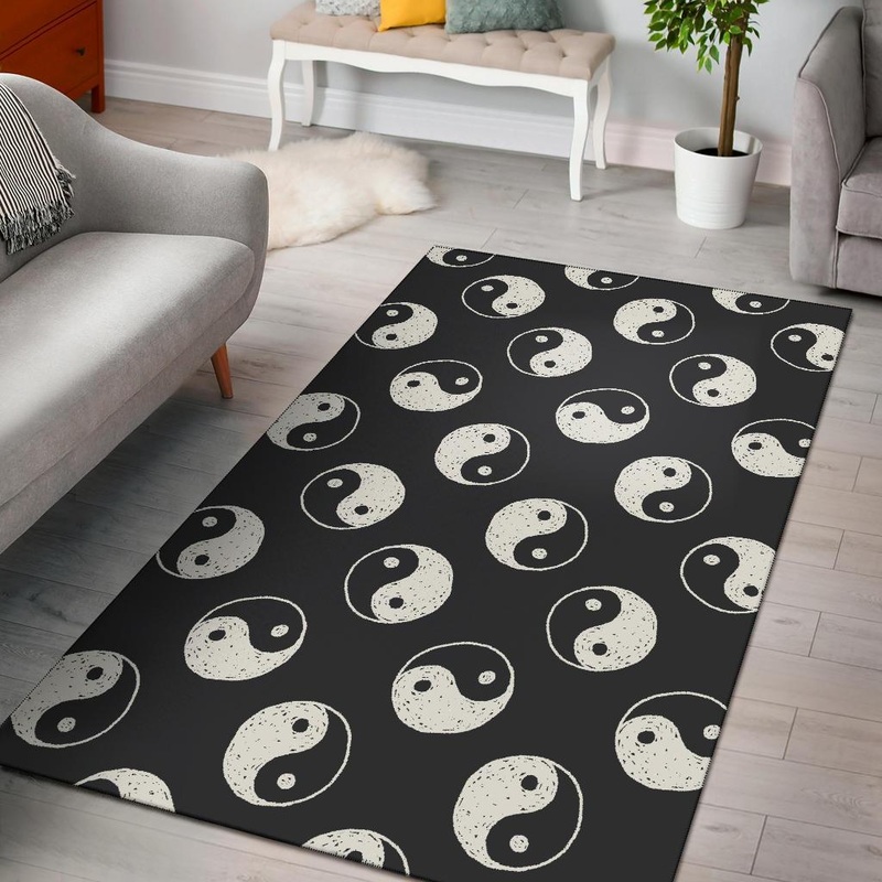 Yin Yang Black CL12101666MDR Rug
