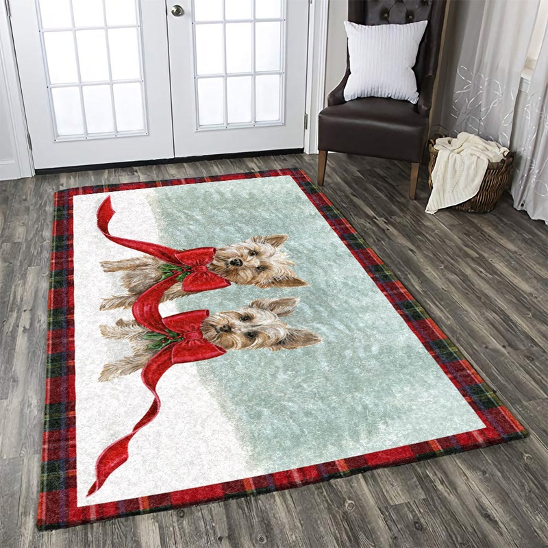 Yorkshire Terrier Christmas HN1211001R Rug
