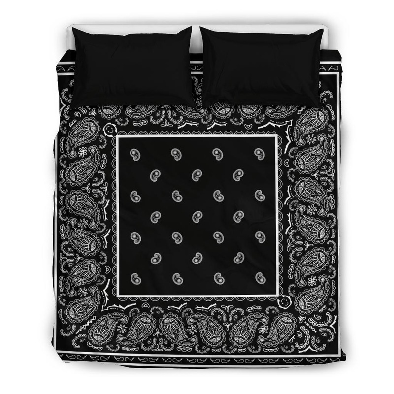 Black Bandana CLM1710048B Bedding Sets