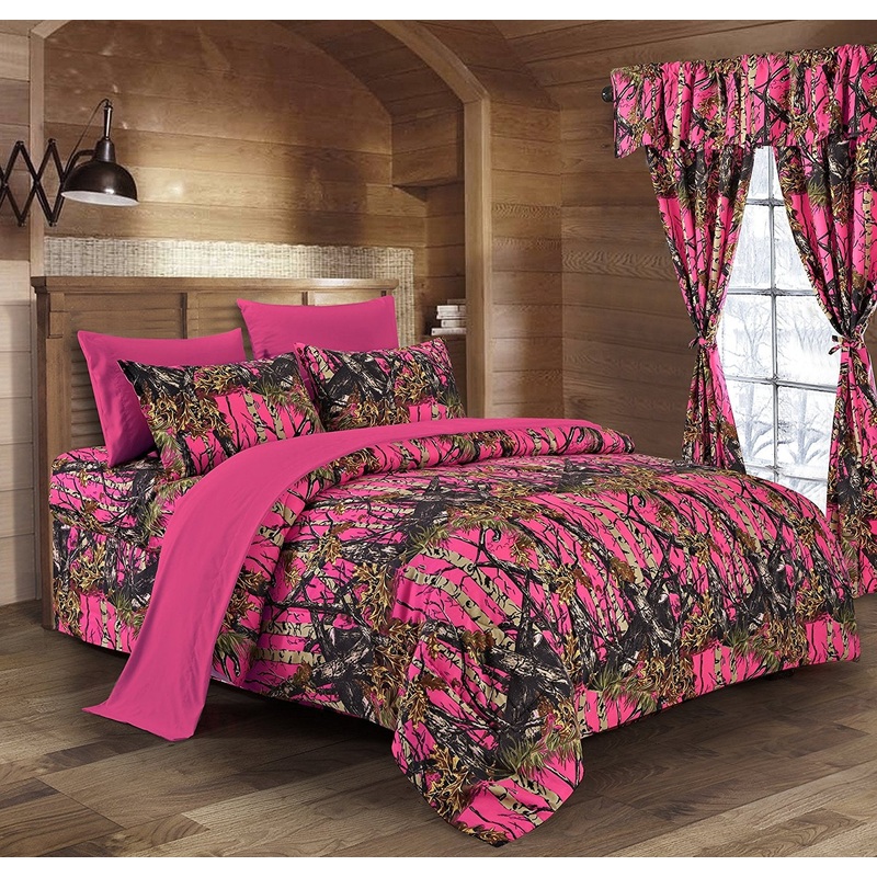 Pink Camouflage CLP1210104TT Bedding Sets