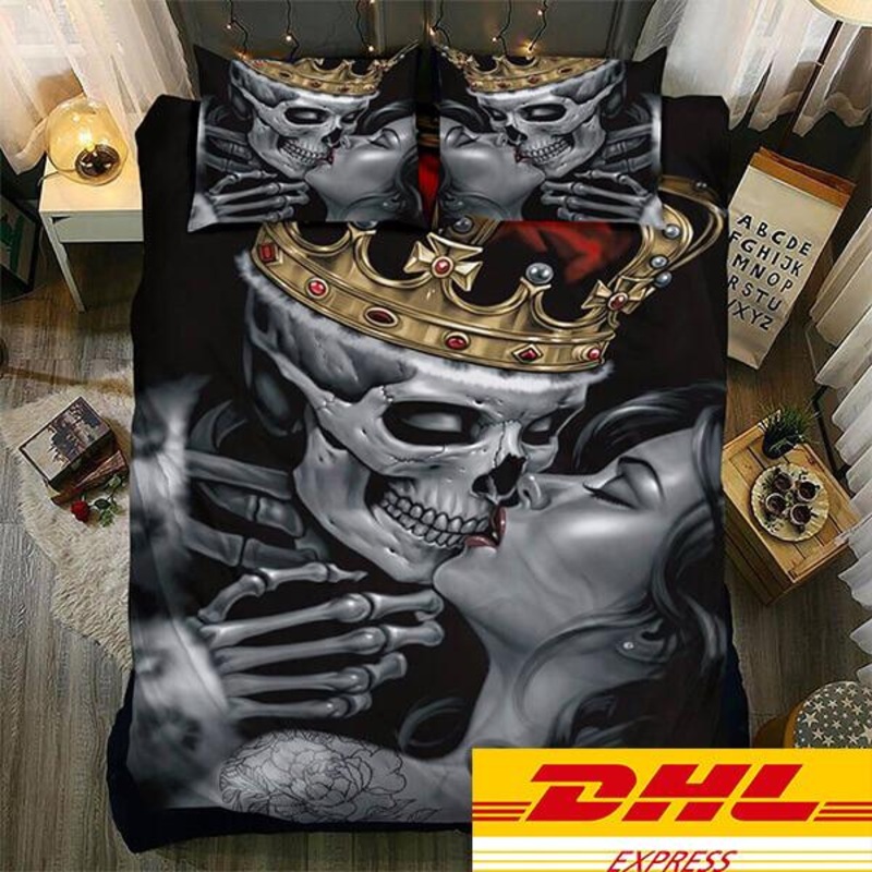 Skull CL05100023MDB Bedding Sets