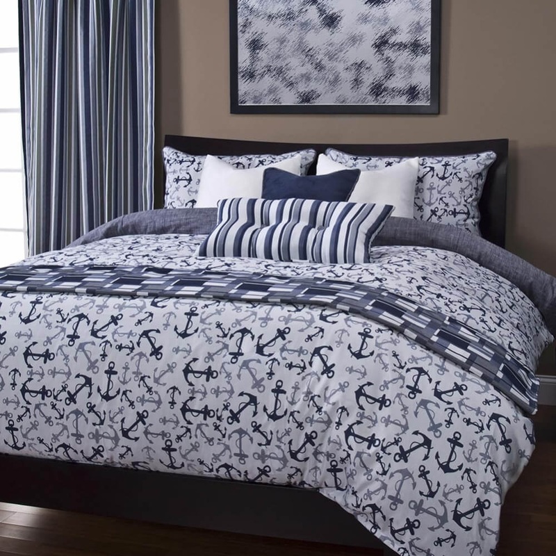 Nautical Anchors Blue CLM2110360B Bedding Sets