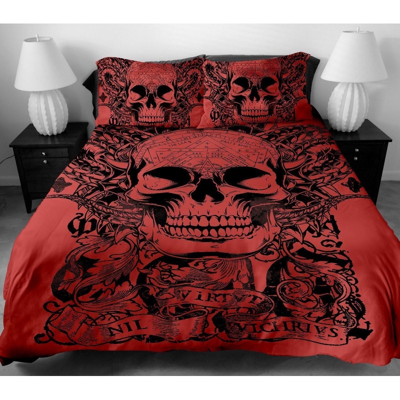 Red Skull CL05100013MDB Bedding Sets