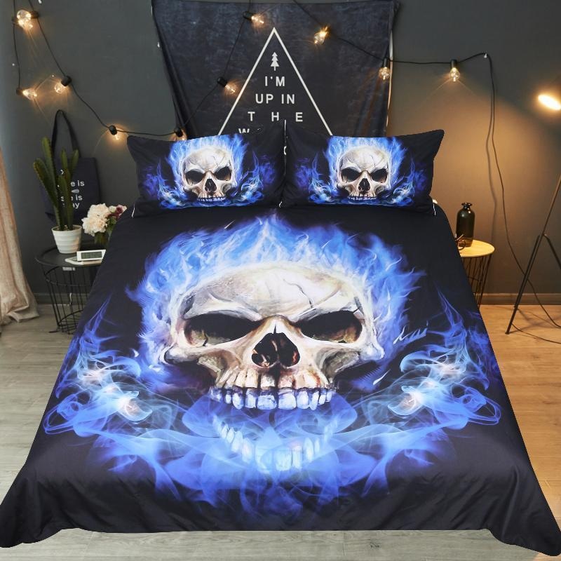Skull CL05100026MDB Bedding Sets