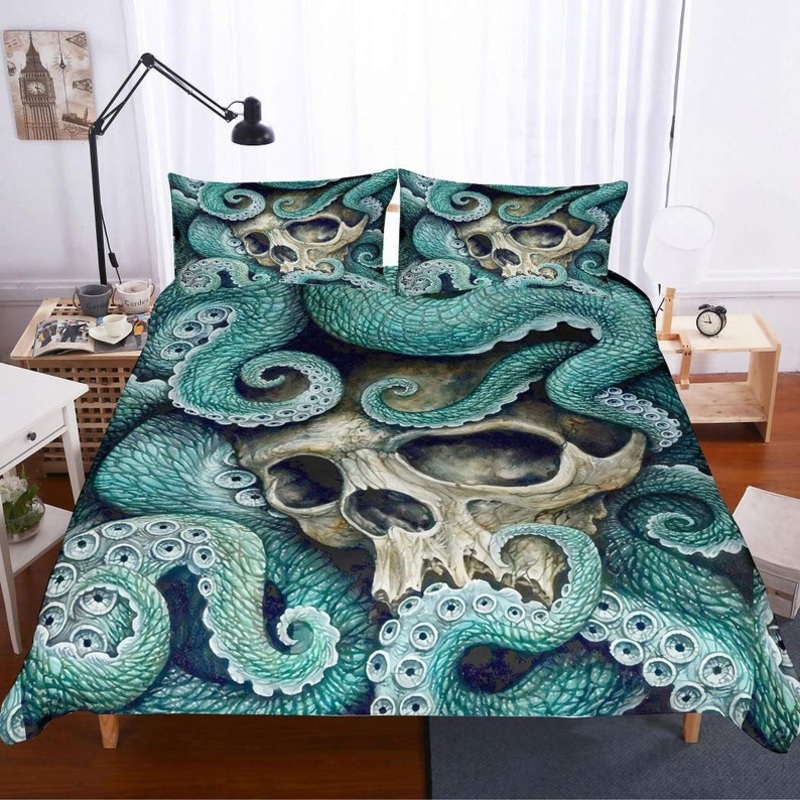 Skull Octopus CLA0110200B Bedding Sets