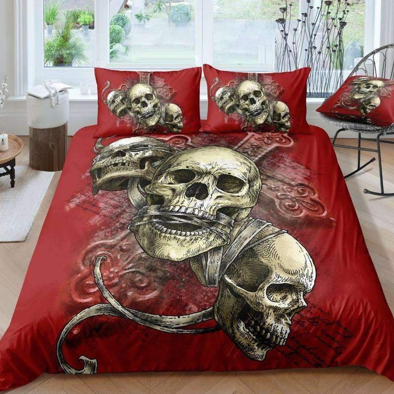 Tres Skull Skull CLM2410268B Bedding Sets