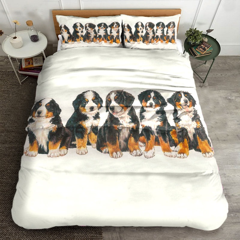 Bernese Mountain Dog Puppies HM0310009T Bedding Sets