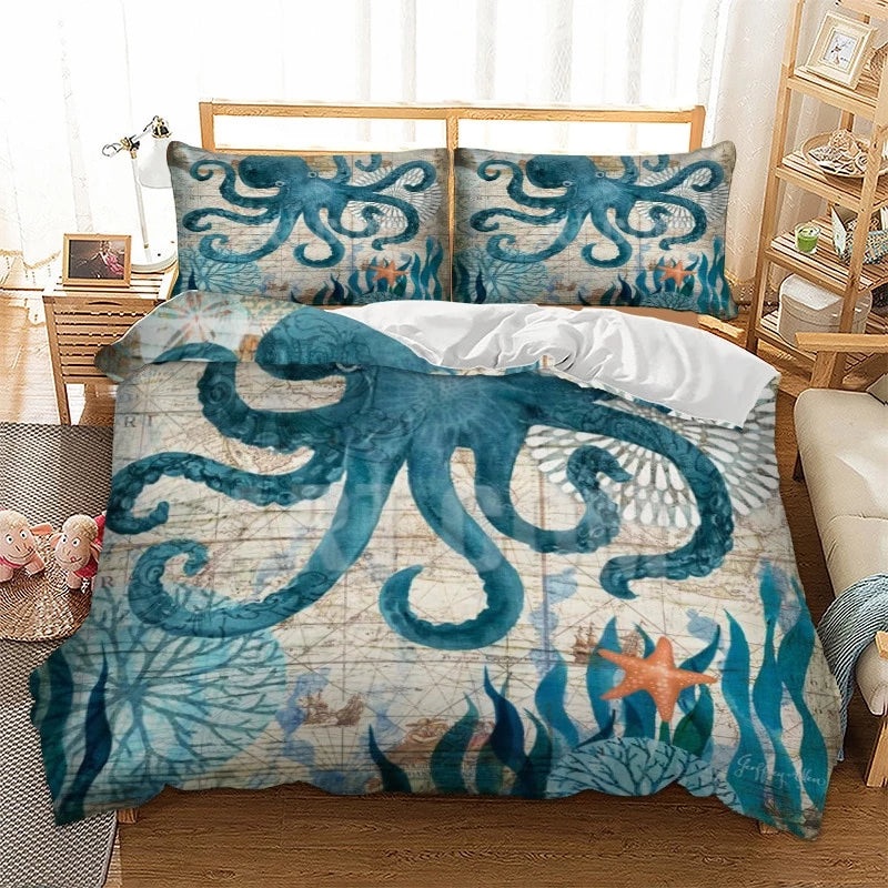 Octopus CL11100177MDB Bedding Sets