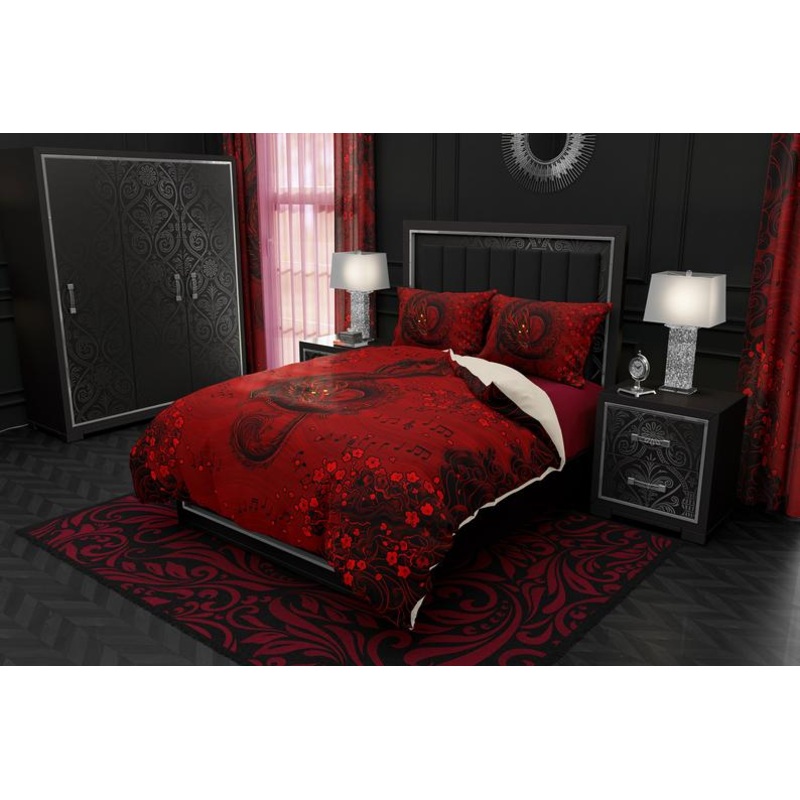 Red Dragon Music Note CLP0410134B Bedding Sets