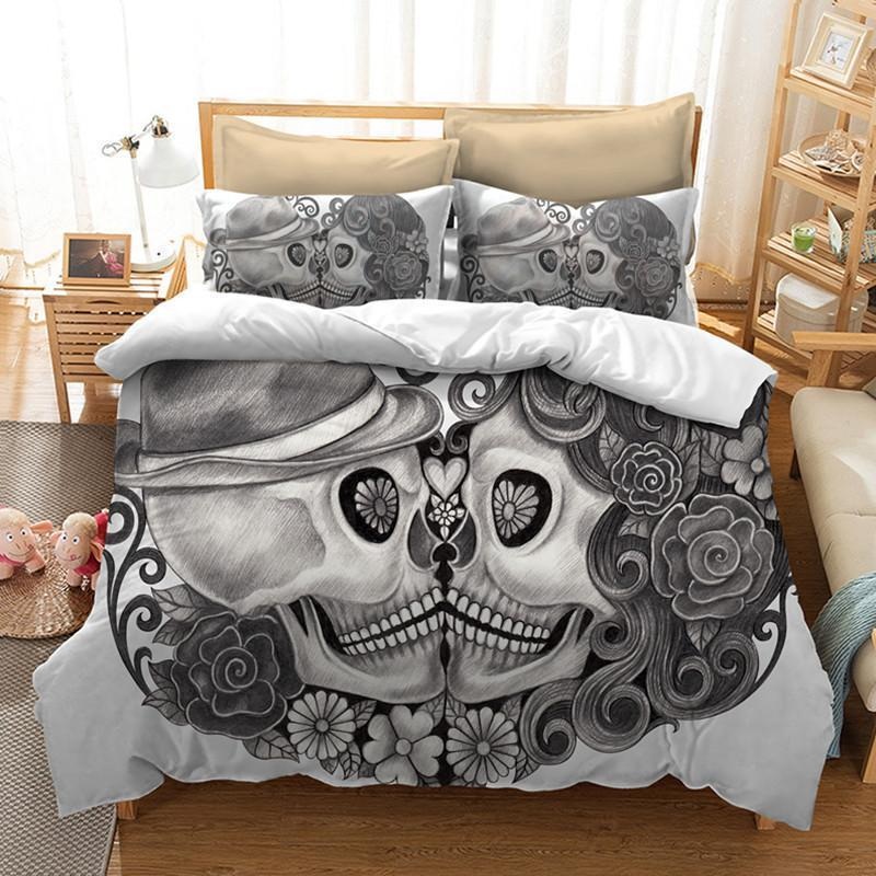 Skull CL05100028MDB Bedding Sets