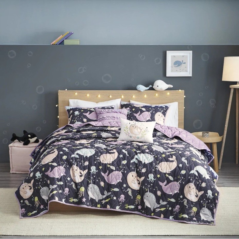 Urban Habitat Kids Narwhal Dreams CLA0811315B Bedding Sets