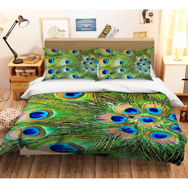 Peacock Feather CLA0310448B Bedding Sets