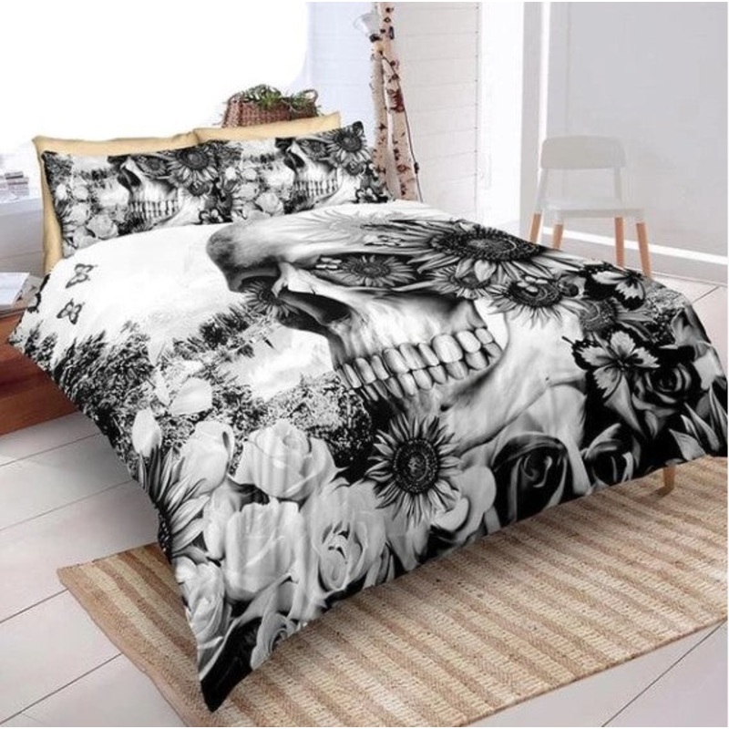3d Day Of The Dead Sugar Skull CLA1210011B Bedding Sets
