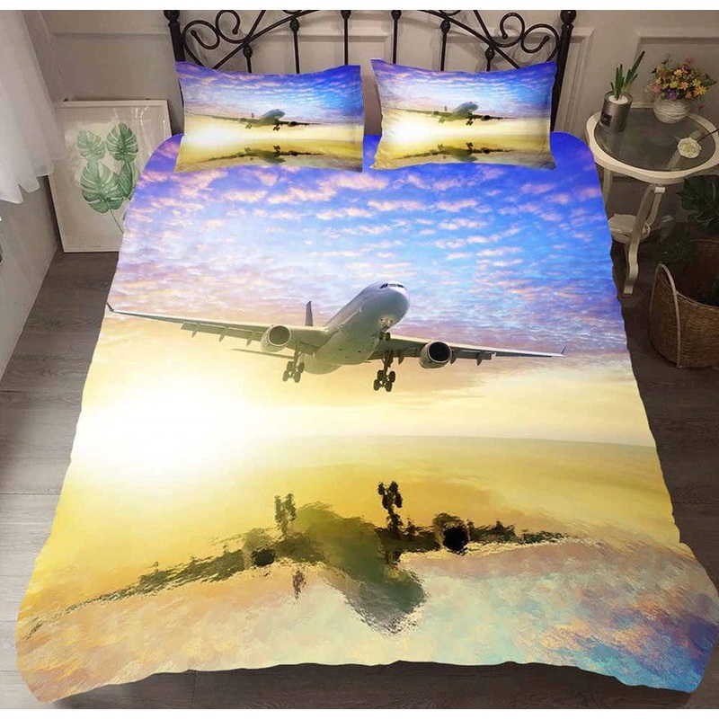 Airplane CL300903MDB Bedding Sets
