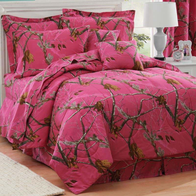 Pink Camouflage CLM2810379B Bedding Sets