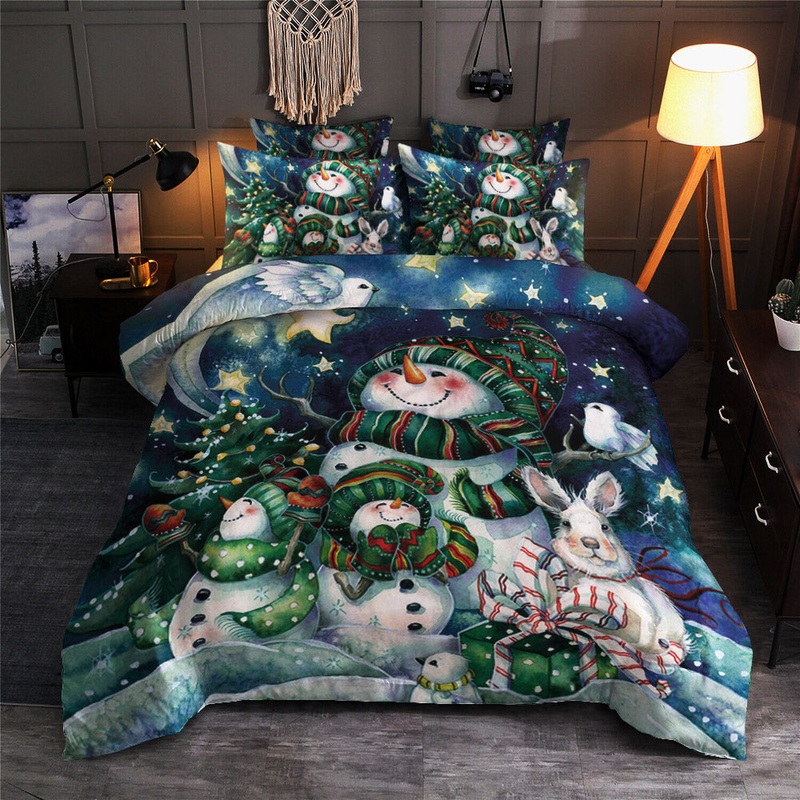 Snowman Family Christmas CG1810157T Bedding Sets
