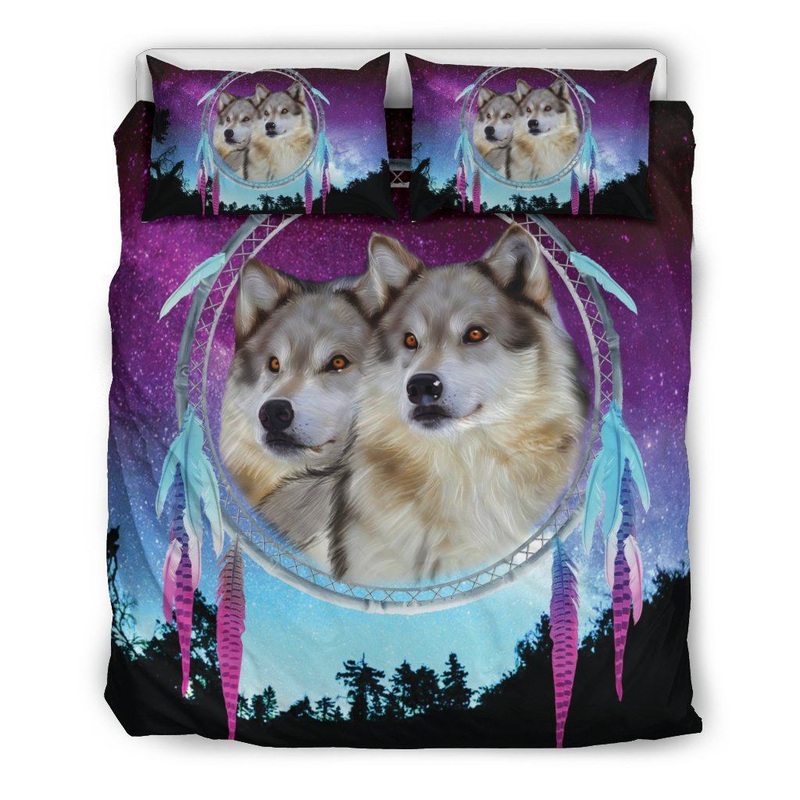 Wolf Dreamcatcher CL16100871MDB Bedding Sets