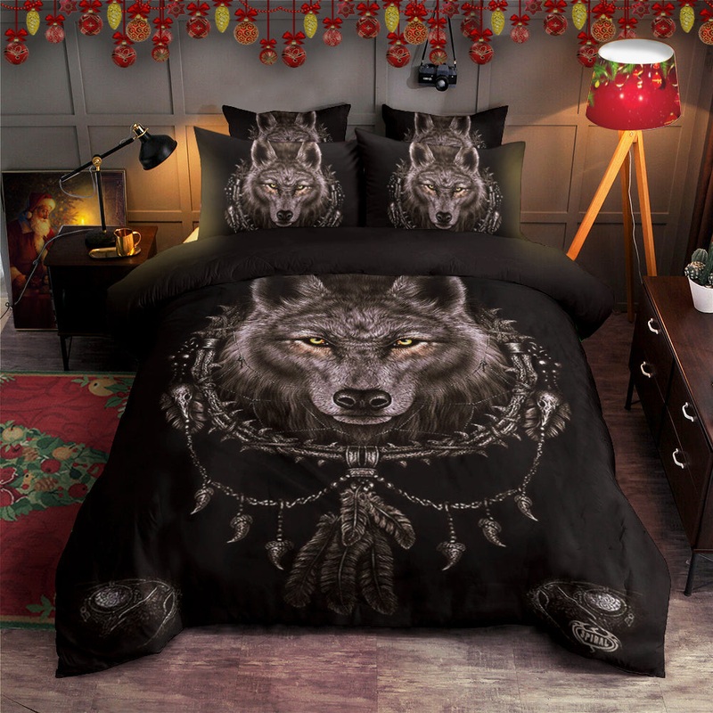 Black Wolf HM1211025T Bedding Sets