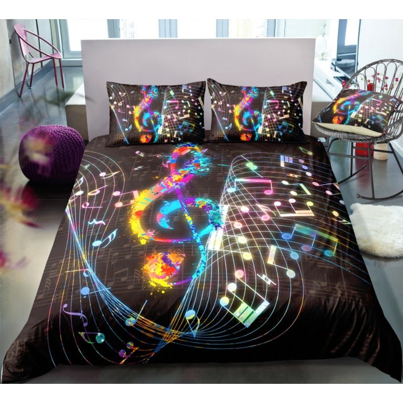 Music Notes CLA0210581B Bedding Sets