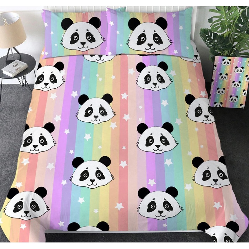Panda Rainbow CL0210101MDB Bedding Sets