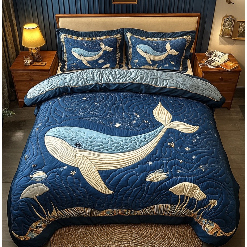 Whale DAI190225173 Quilt Bedding Set