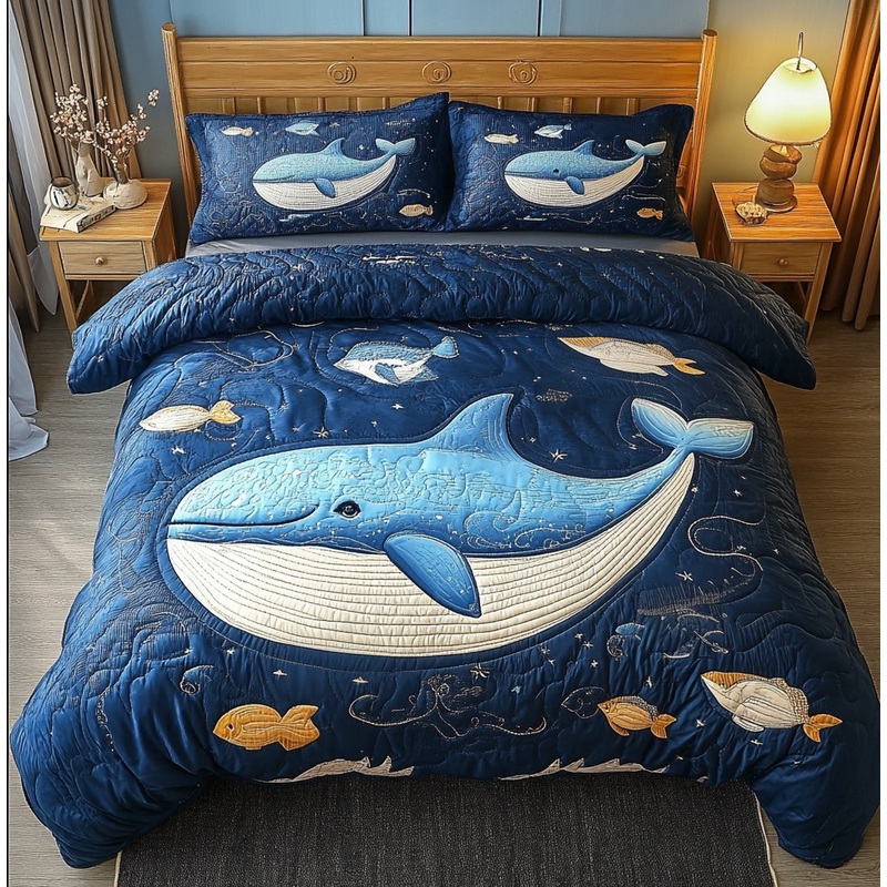 Whale DAI190225174 Quilt Bedding Set