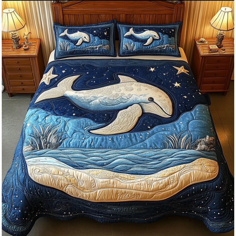 Whale DAI190225175 Quilt Bedding Set